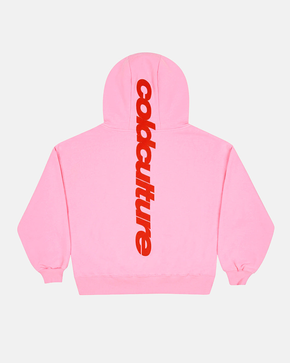 VERTICAL HOODIE PINK - Cold Culture #packshot