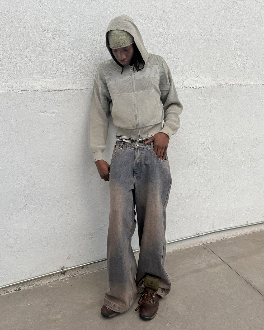 NUMBER 5 V3 DENIM PANTS DARK BLUE