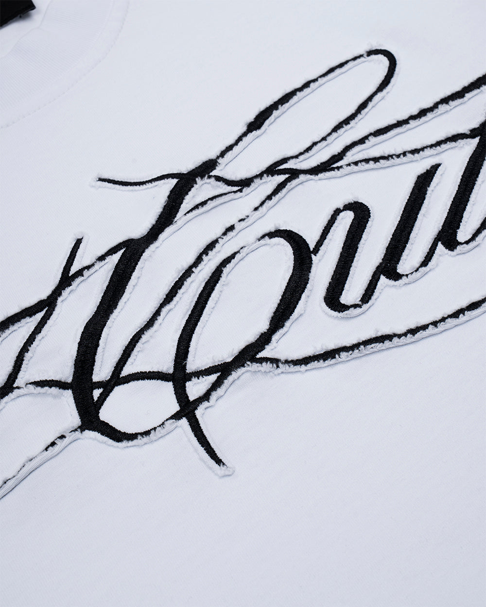 CROSSED SCRIPT LONGSLEEVE 2.0 WHITE