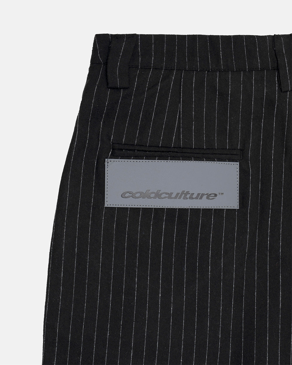 SEAM EFFECT LINE PANTS BLACK