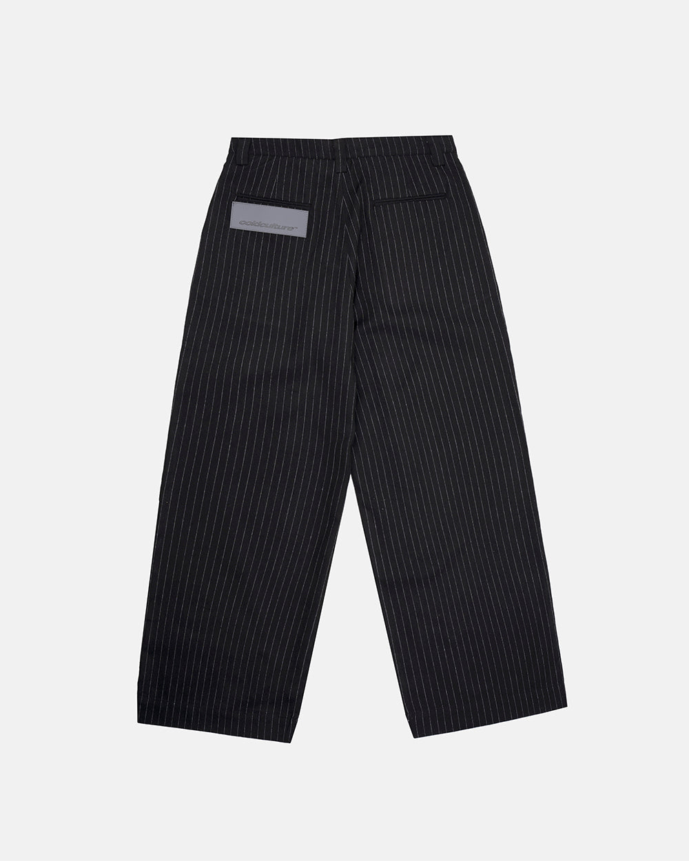 SEAM EFFECT LINE PANTS BLACK