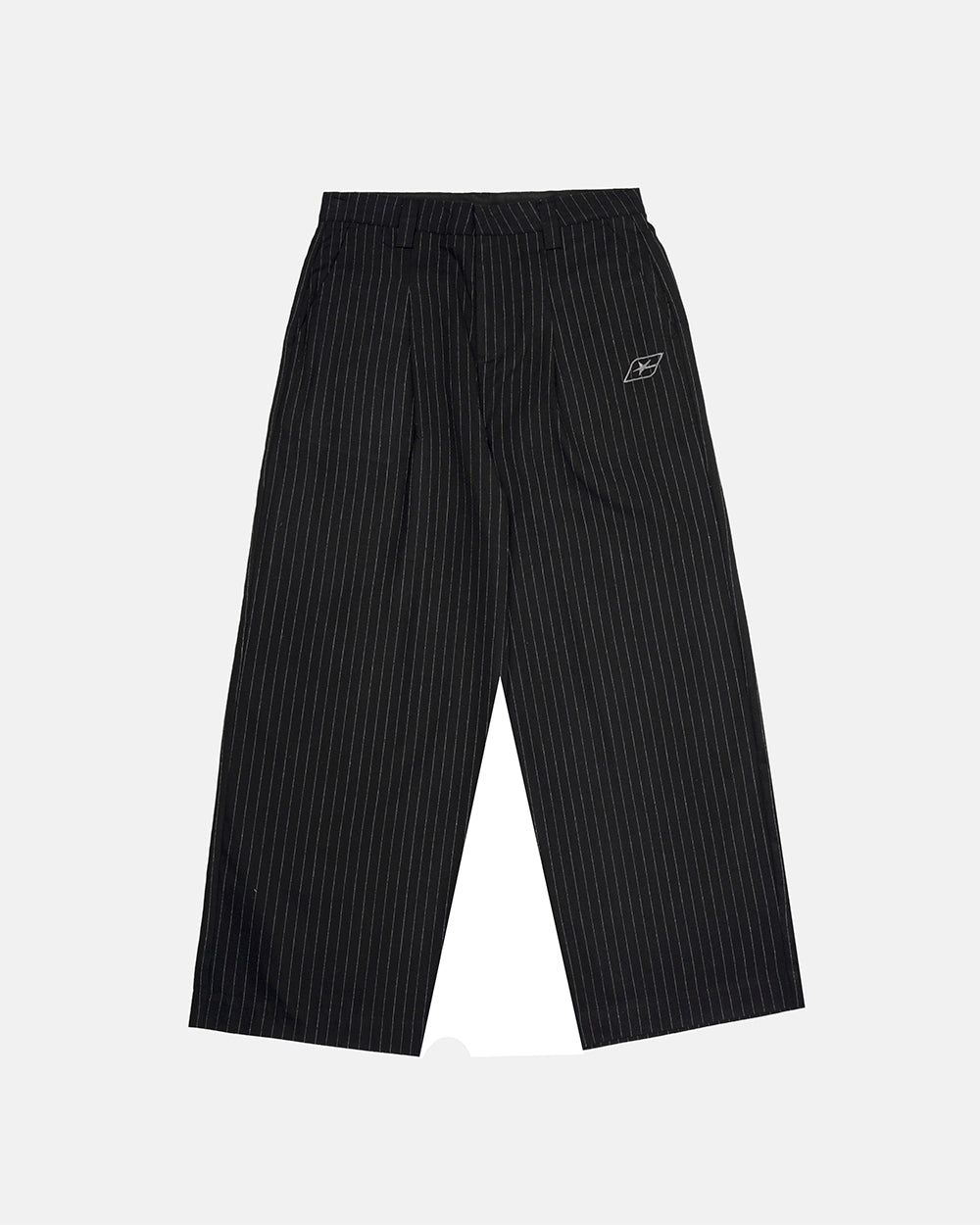 SEAM EFFECT LINE PANTS BLACK