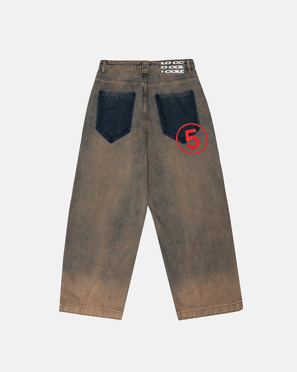 NUMBER 5 V3 DENIM PANTS DARK BLUE