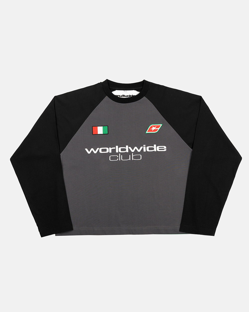 TRICOLORE LONGSLEEVE BLACK