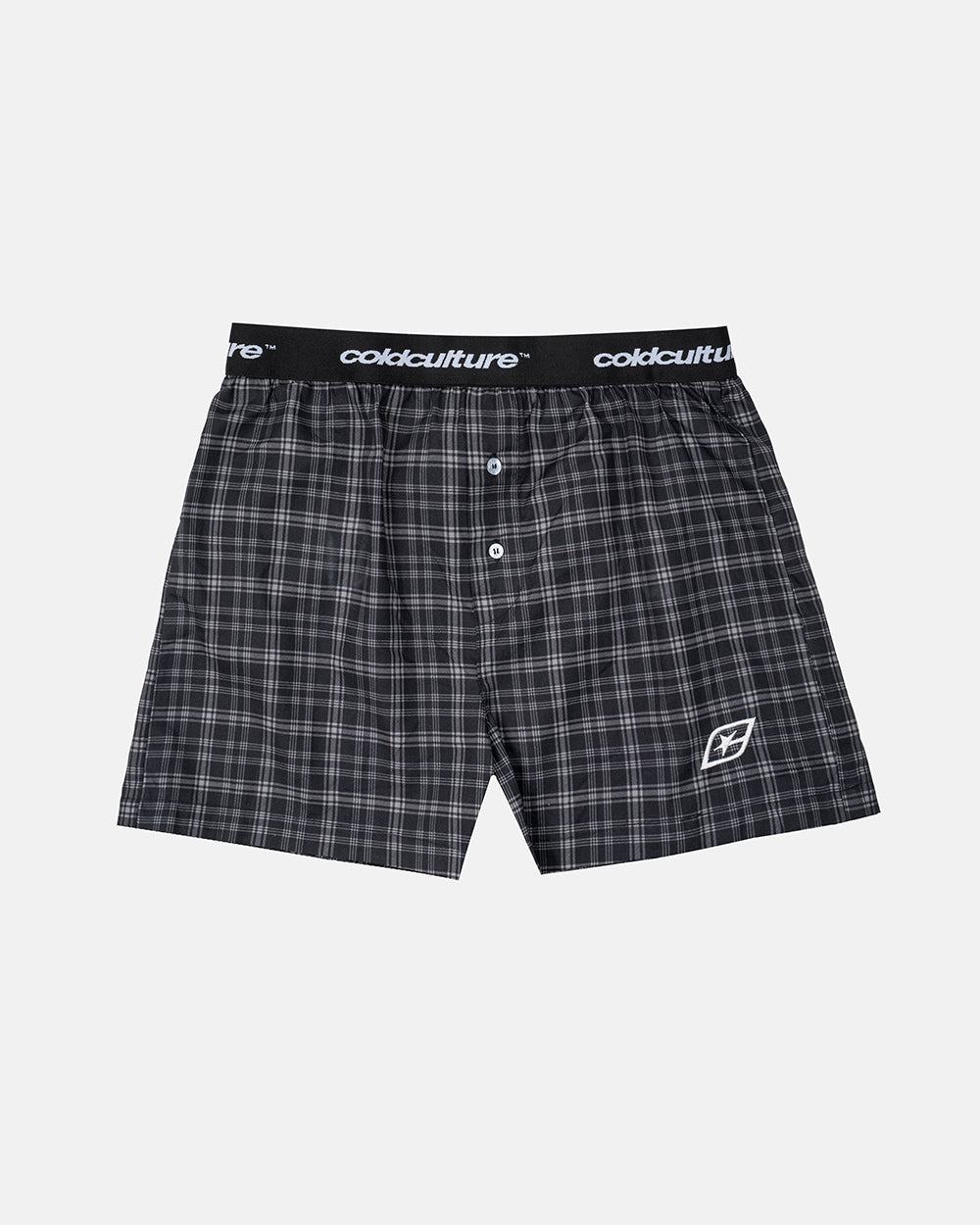 MIDNIGHT BOXERS PACK BLACK CHECKS
