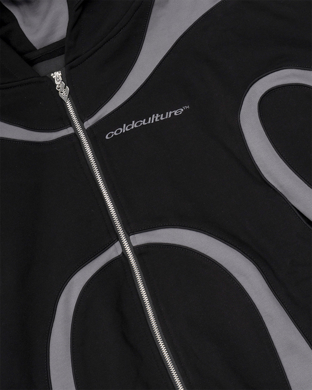 TAKE OFF FLEECE ZIP HOODIE BLACK