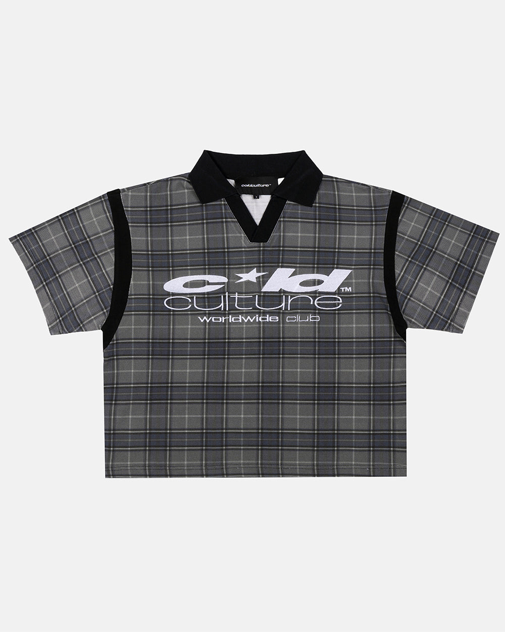 RAW CITY POLO TARTAN