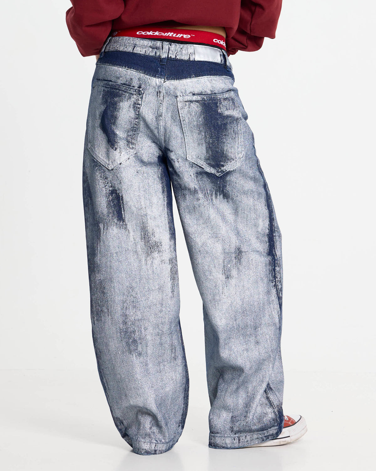 WAXED V2 PANTS MAN DENIM
