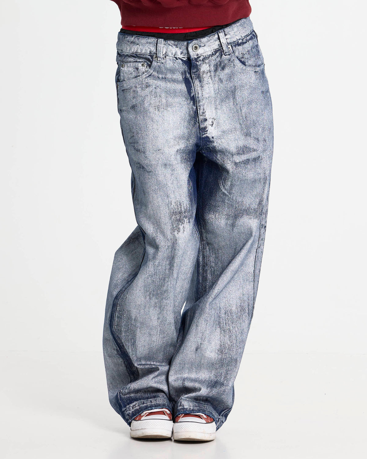 WAXED V2 PANTS MAN DENIM