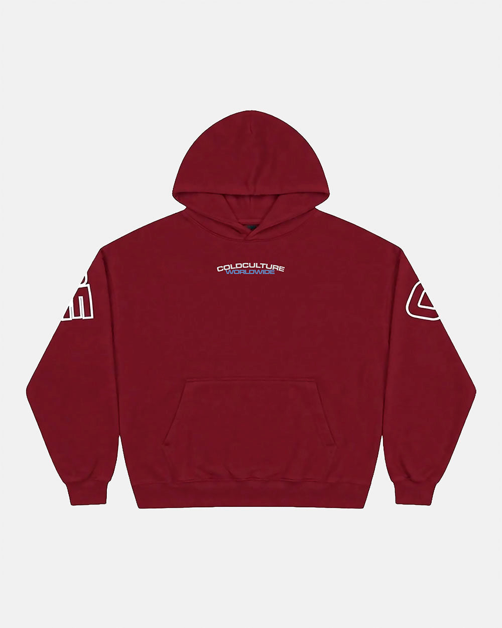 HOLESHOT HOODIE BURGUNDY - Cold Culture #packshot