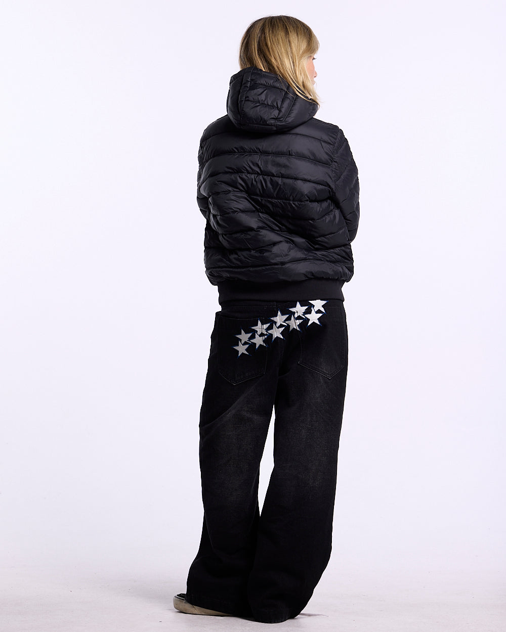 WHEEL PUFFER BLACK - Cold Culture #woman