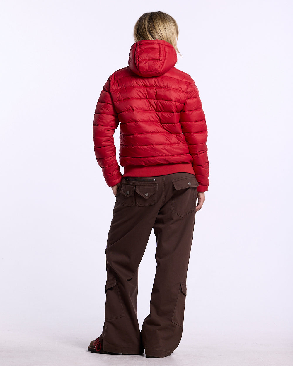 WHEEL PUFFER RED - Cold Culture #woman