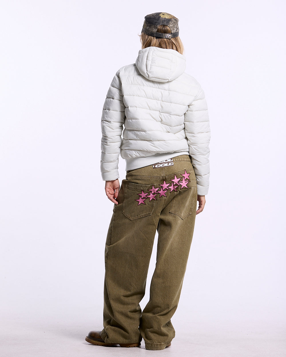 WHEEL PUFFER WHITE - Cold Culture #woman