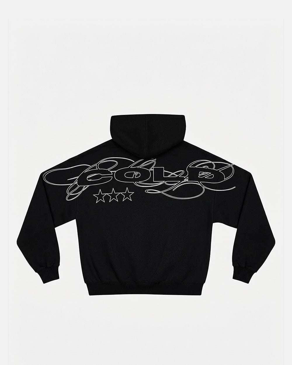 WILD LEOPARD HOODIE BLACK - Cold Culture #packshot