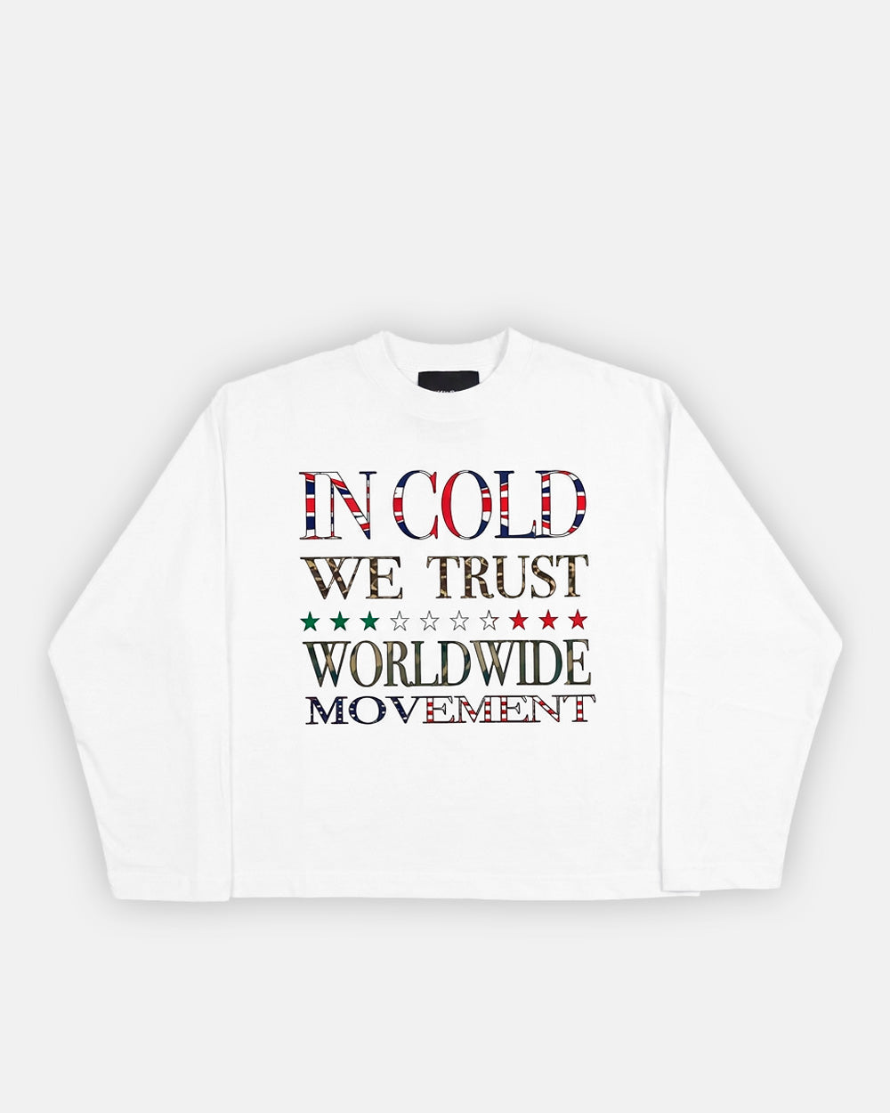 WORLDWIDE LONGSLEEVE WHITE - Cold Culture #packshot