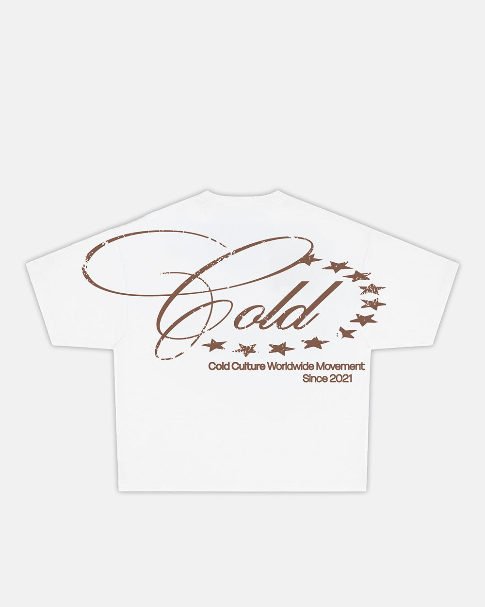 WORLDWIDE STARS TEE OFF WHITE