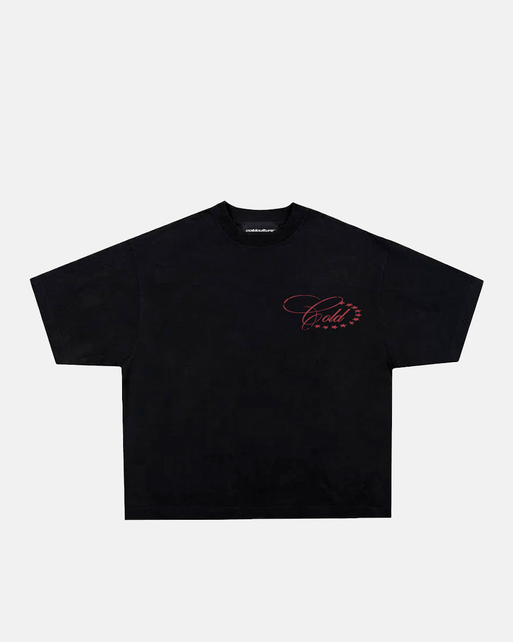 WORLDWIDE STARS TEE BLACK