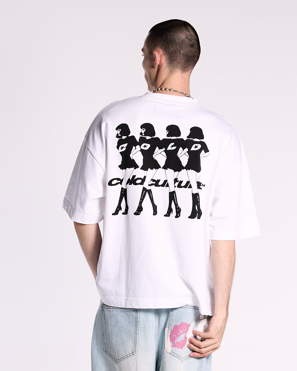 ABOUT LAST NIGHT TEE WHITE - COLD CULTURE