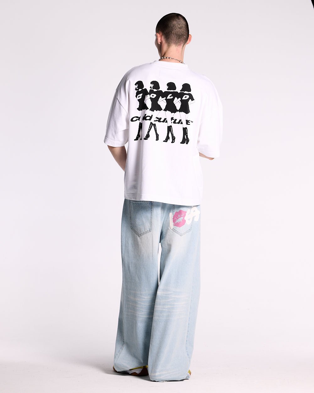 ABOUT LAST NIGHT TEE WHITE - COLD CULTURE