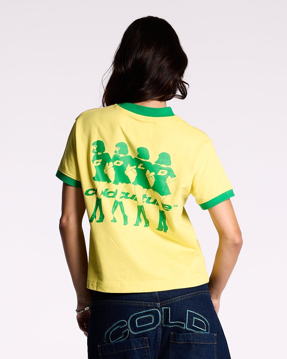ABOUT LAST NIGHT TEE YELLOW - COLD CULTURE