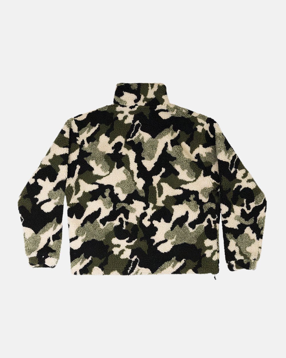 ABSTRACT FLEECE GREEN CAMO - COLD CULTURE