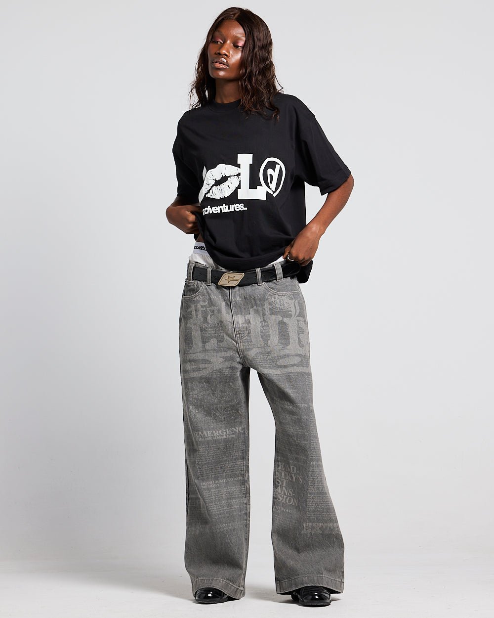 ADVENTURES TEE BLACK & WHITE - Cold Culture