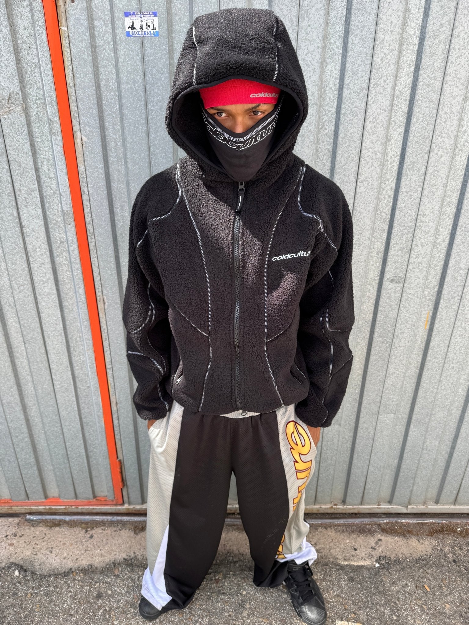 AERO FLEECE BLACK - Cold Culture