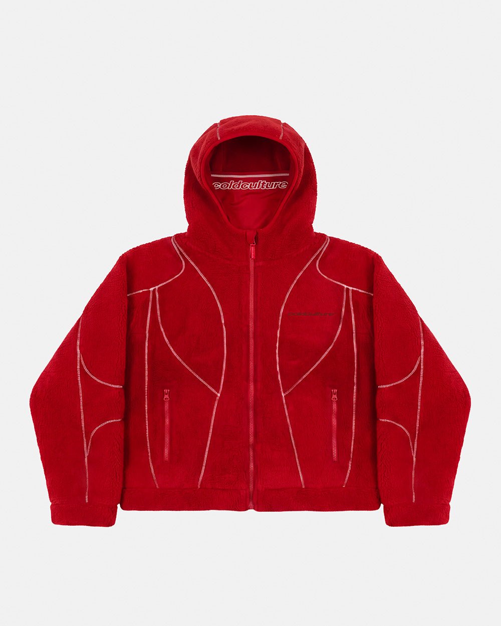 AERO FLEECE RED - Cold Culture