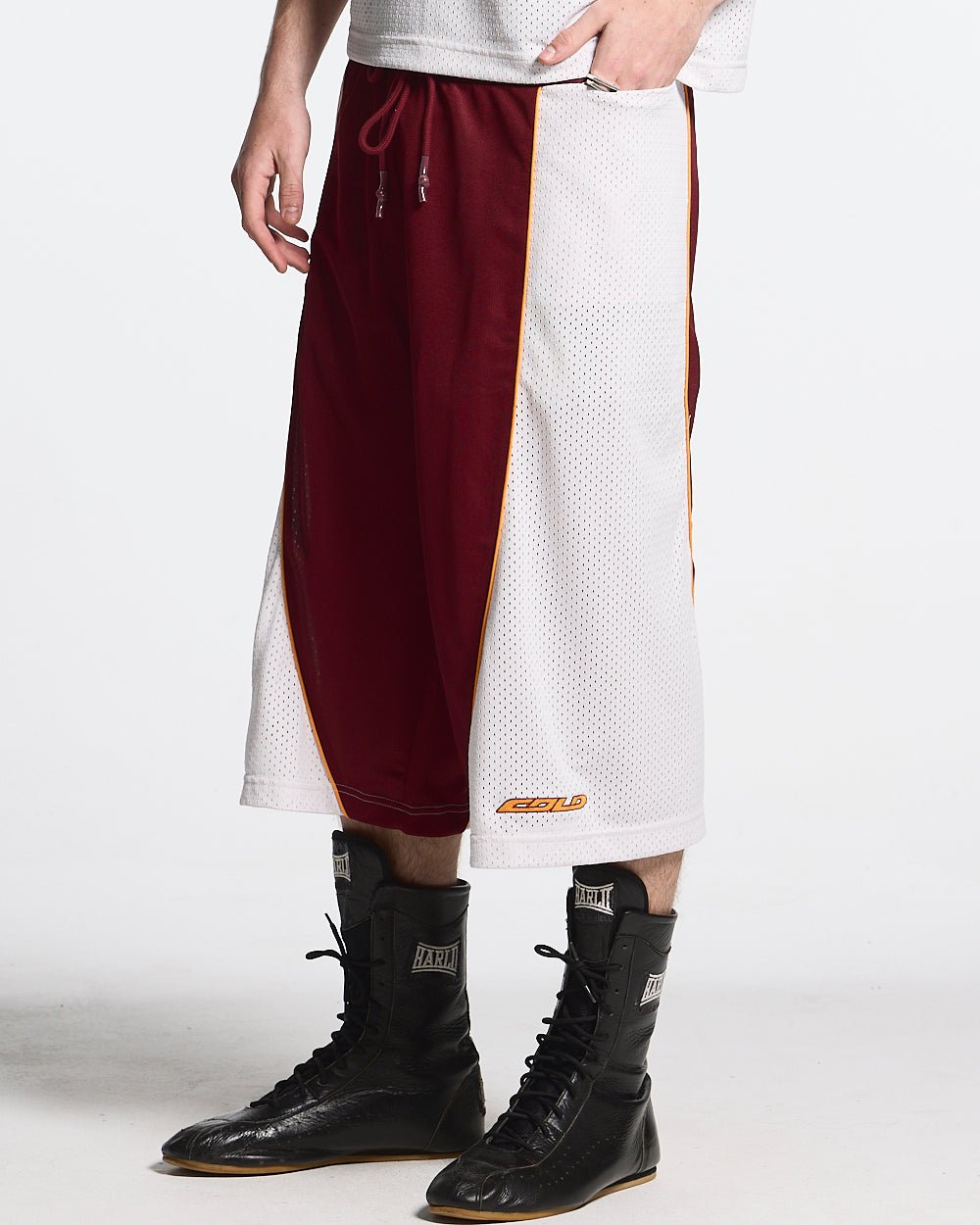 AERO STEED SHORT CREAM/BURGUNDY - COLD CULTURE