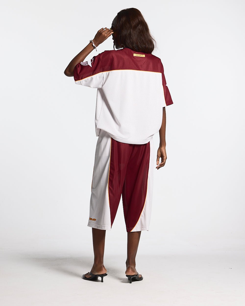 AERO STEED TEE CREAM/BURGUNDY - COLD CULTURE