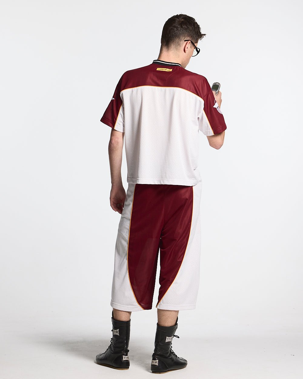 AERO STEED TEE CREAM/BURGUNDY - COLD CULTURE