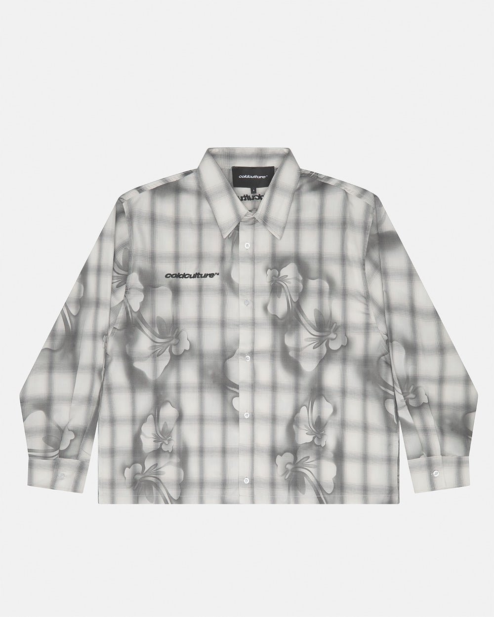 ALOHA SHIRT GREY - Cold Culture