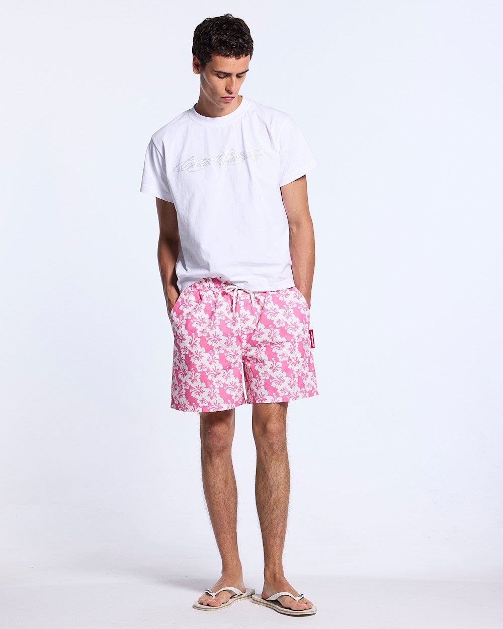 ALOHA SWIMSHORTS PINK - Cold Culture