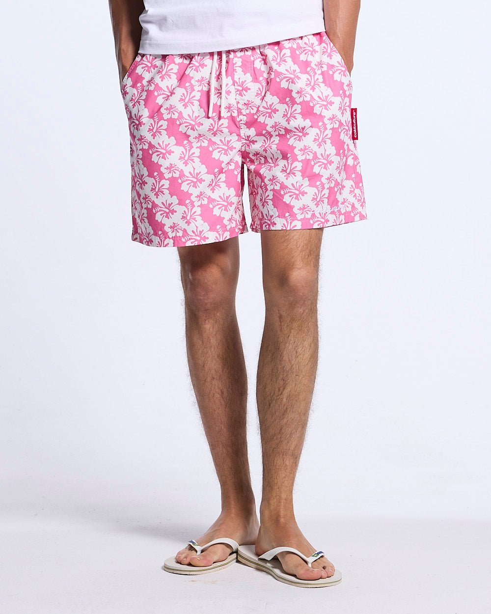 ALOHA SWIMSHORTS PINK - Cold Culture