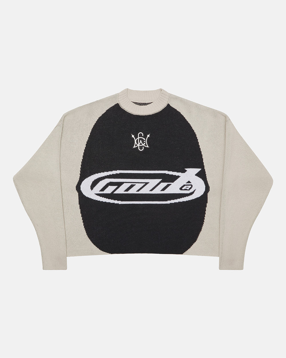 ALPHA KNIT BEIGE & BLACK - COLD CULTURE