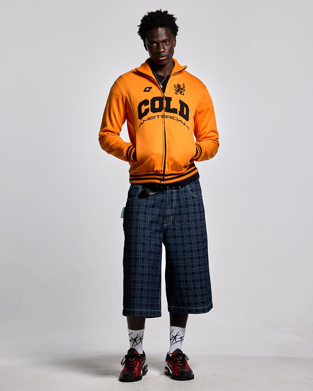 AMSTERDAM JACKET PERSIMMON ORANGE - COLD CULTURE