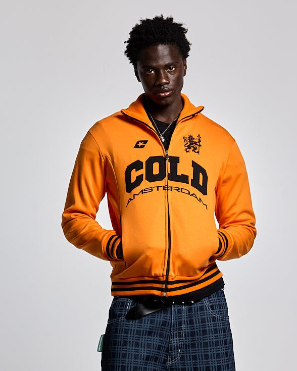 AMSTERDAM JACKET PERSIMMON ORANGE - COLD CULTURE #man