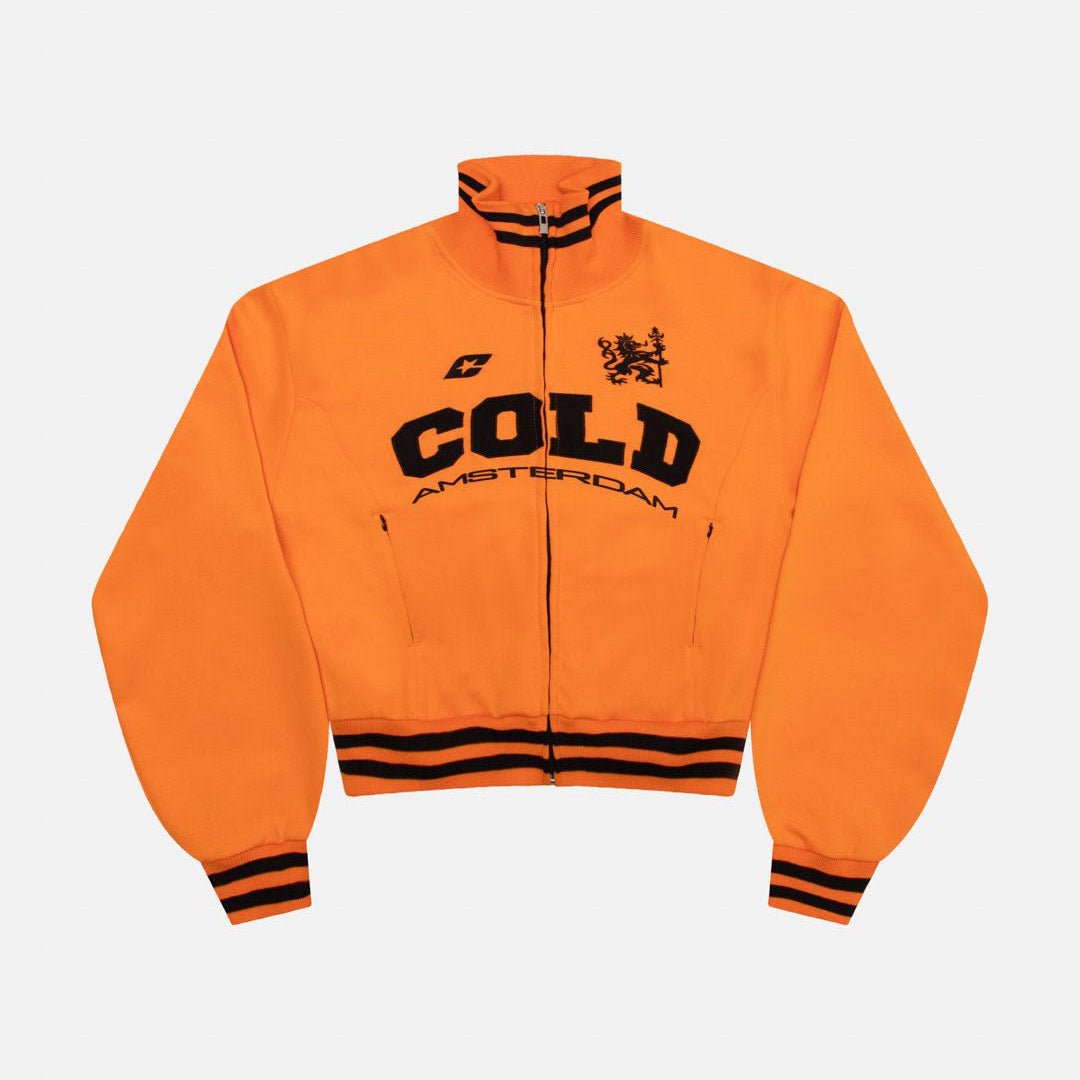 AMSTERDAM JACKET PERSIMMON ORANGE - Cold Culture