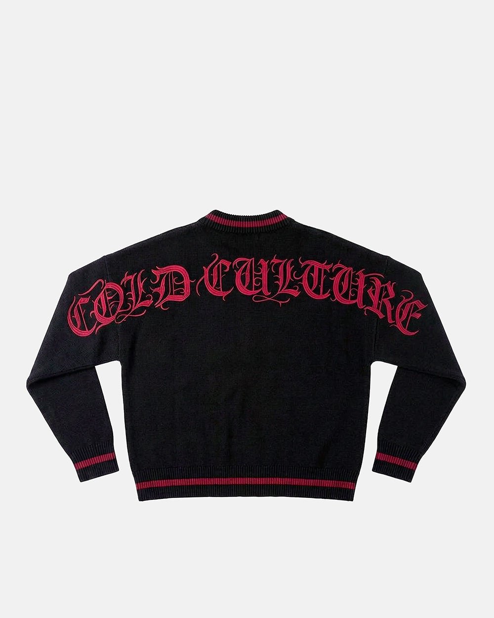 ARCHIVE GOTHIC KNIT BLACK - Cold Culture