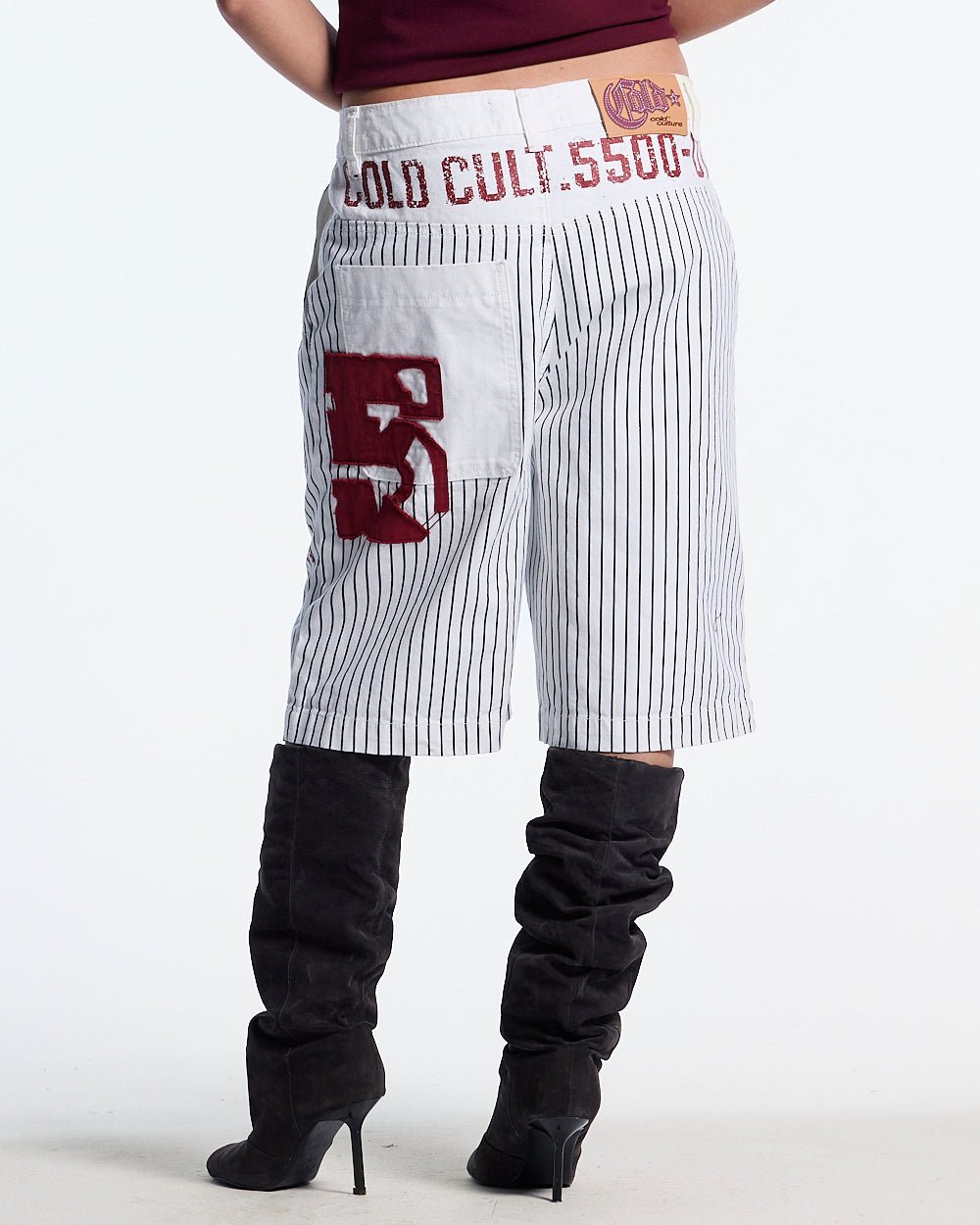 ARMED SAILOR V2 SHORTS WHITE - Cold Culture