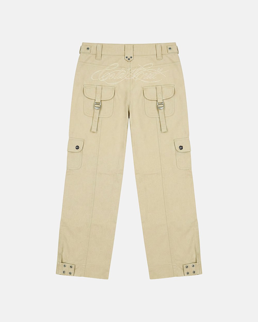 ARMY SCRIPT PANTS MILITARY GREEN - Cold Culture