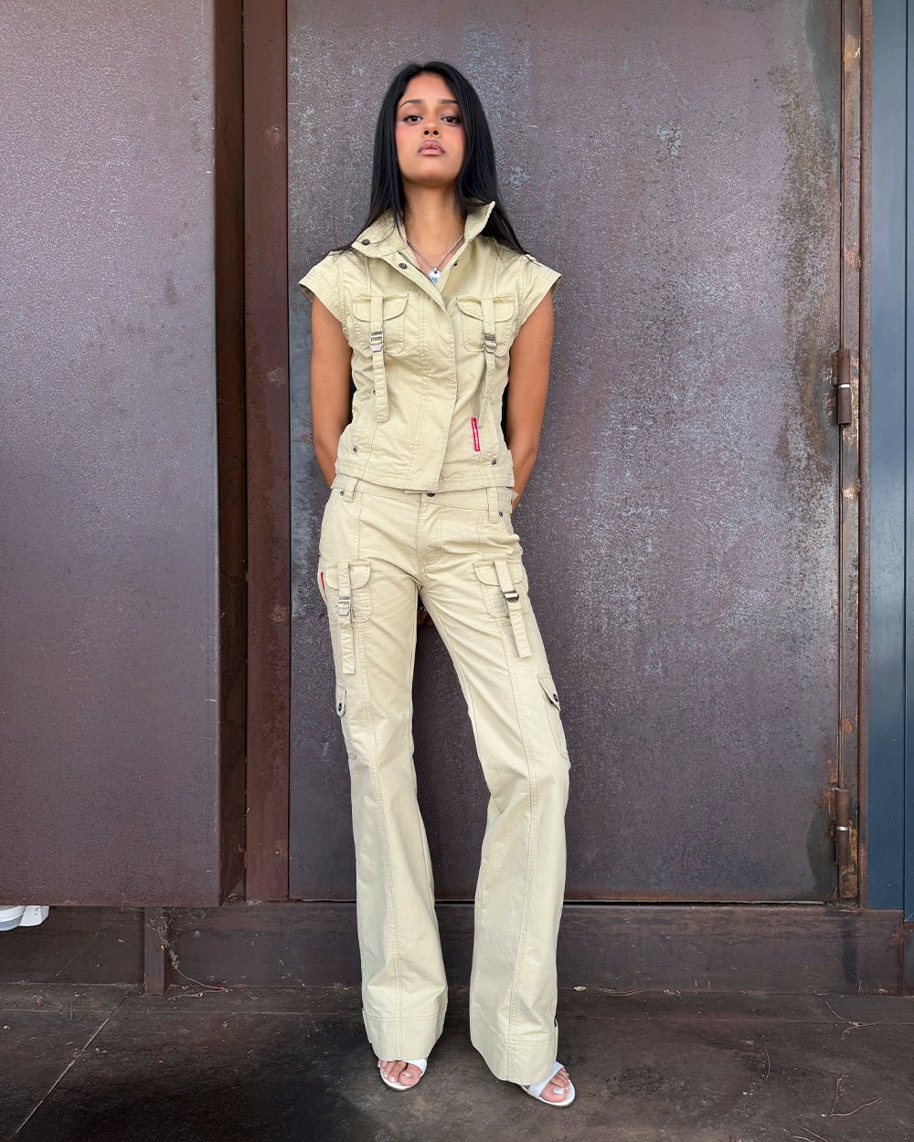 ARMY SCRIPT SHIRT MILITARY GREEN - Cold Culture