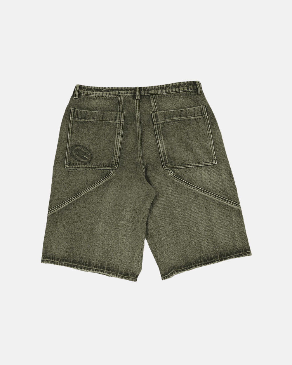 ASSEMBLY V2 SHORTS ACID GREEN DENIM - COLD CULTURE