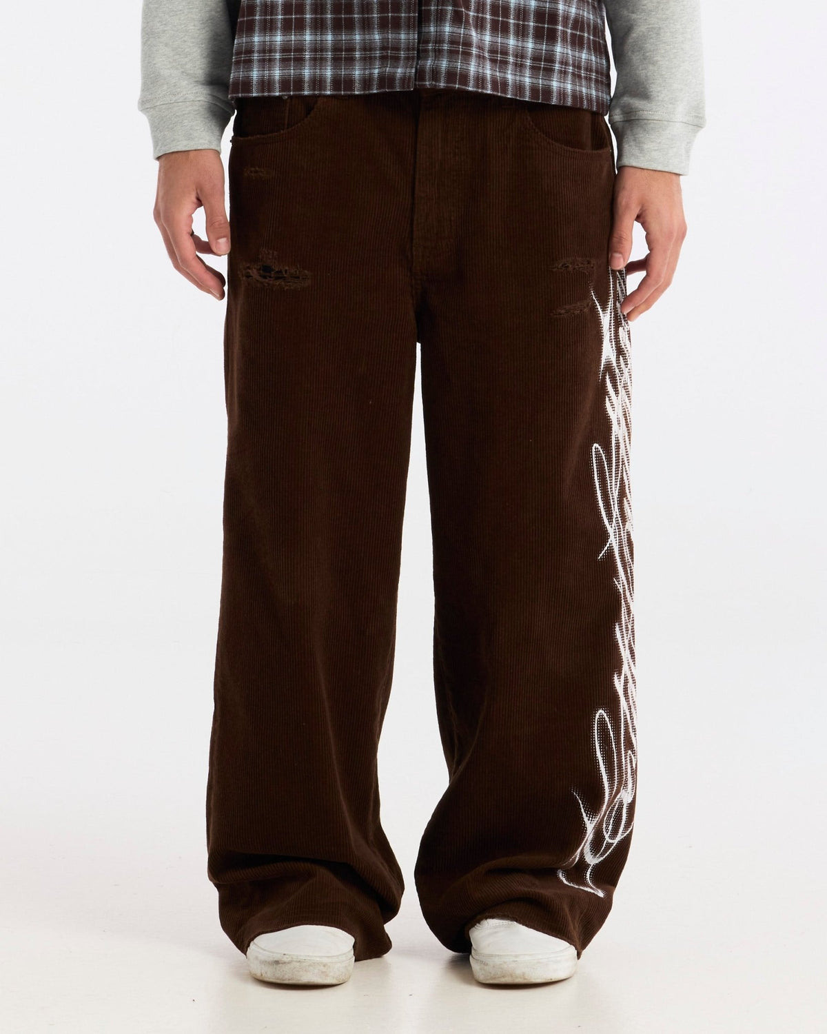ASSORTED V2 PANTS BROWN - Cold Culture