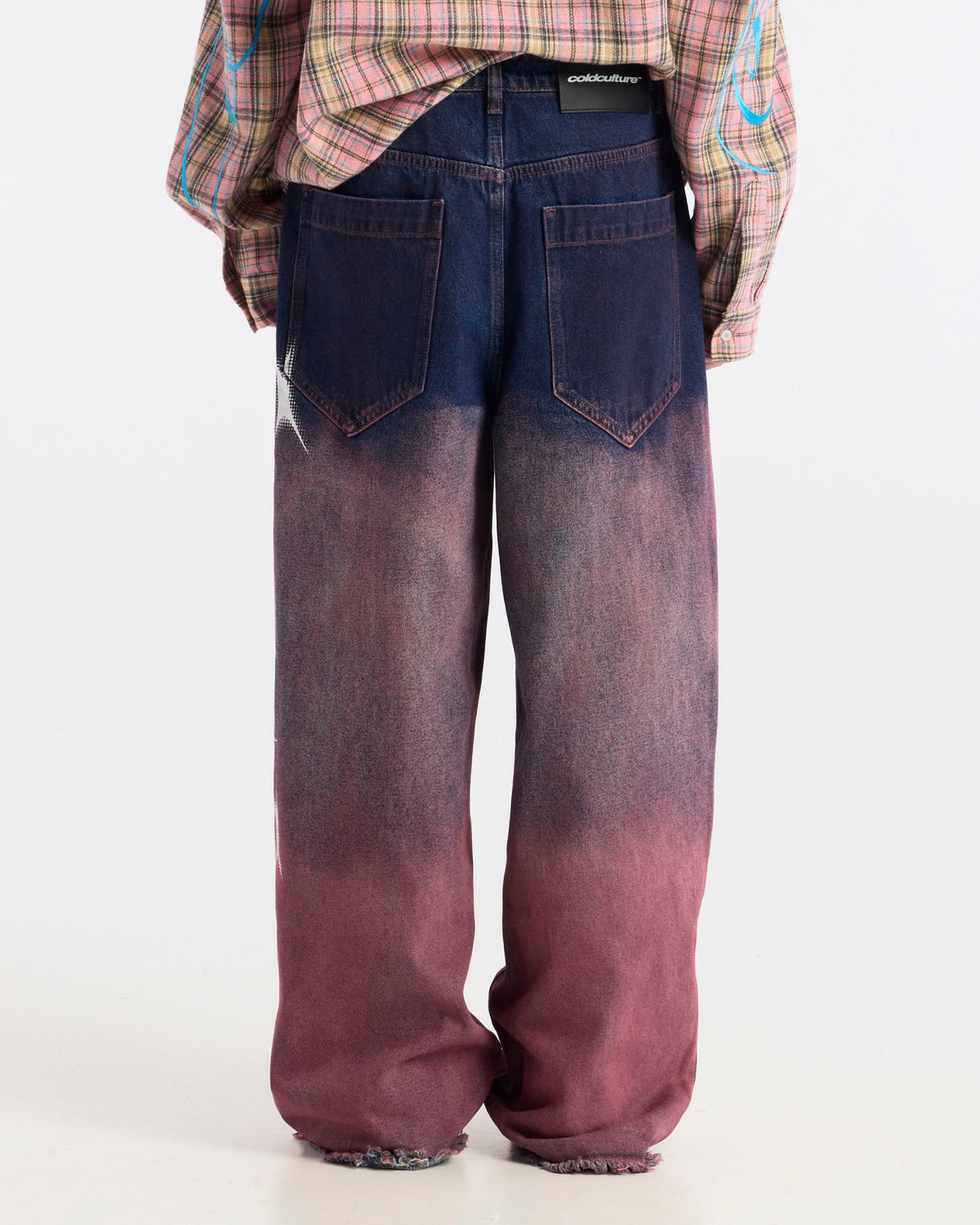 ASSORTED V2 PANTS MAN DENIM AND PINK - Cold Culture