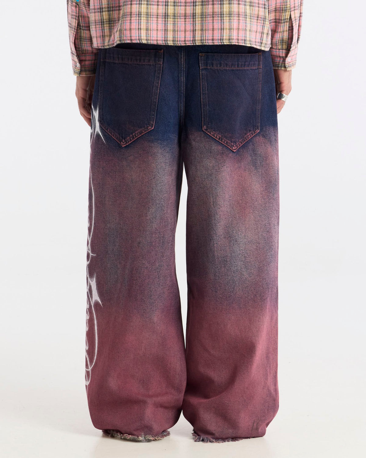 ASSORTED V2 PANTS MAN DENIM AND PINK - Cold Culture