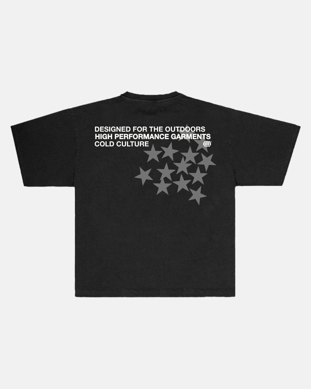 ASTRO TEE BLACK - COLD CULTURE