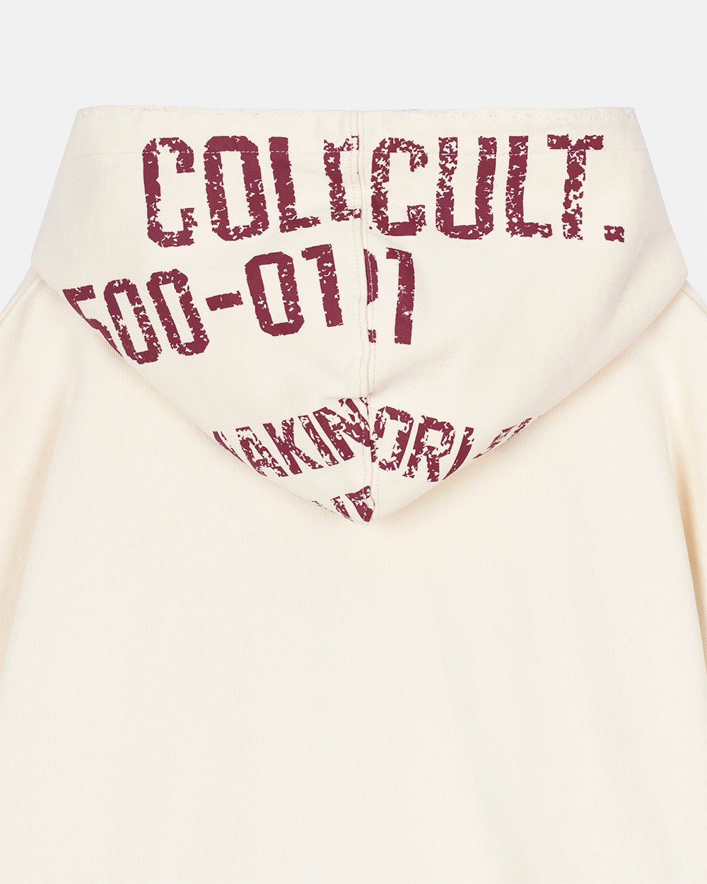 AVIATOR ZIP HOODIE WHITE - Cold Culture