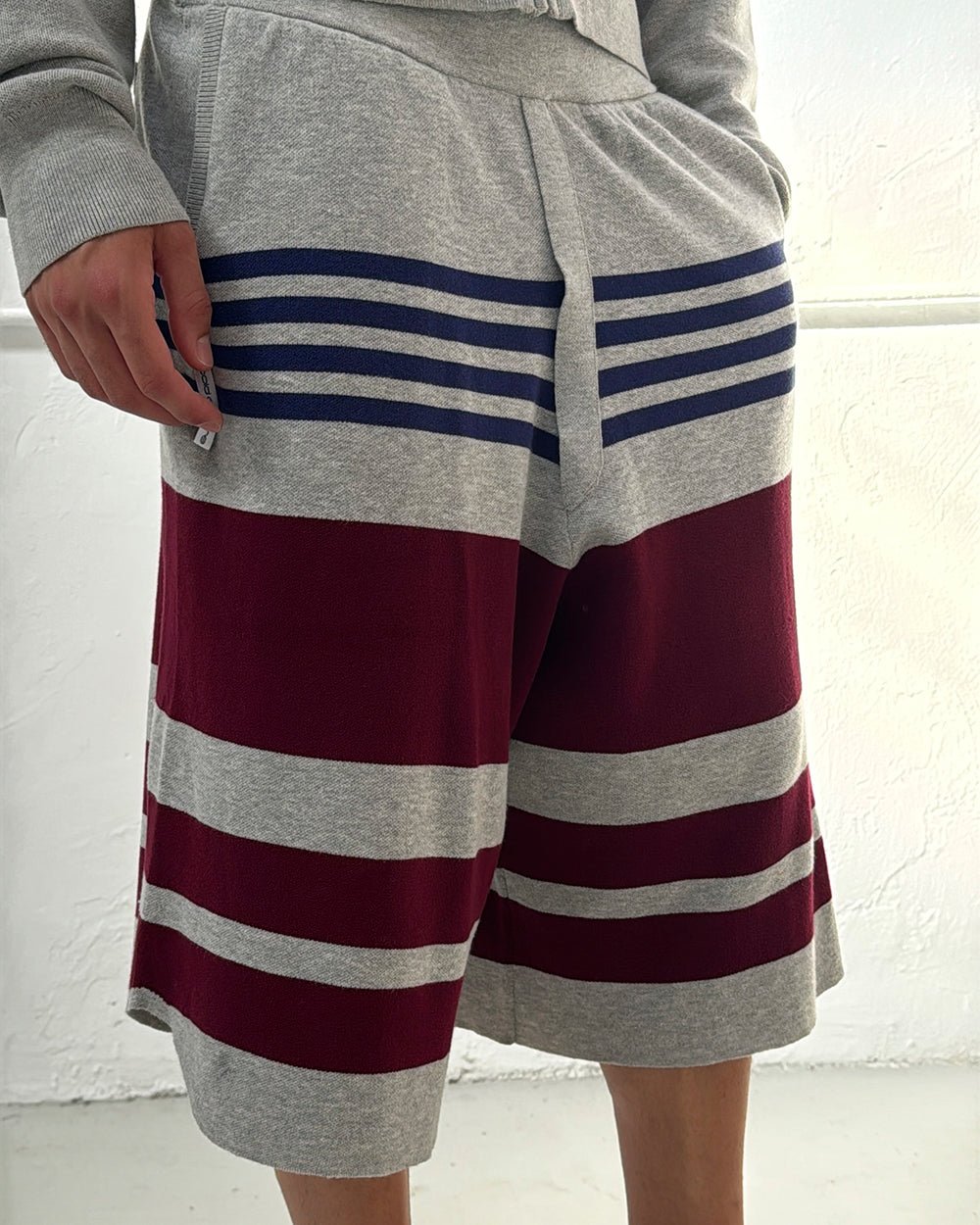 BAIT KNIT SHORT HEATHER GREY - Cold Culture