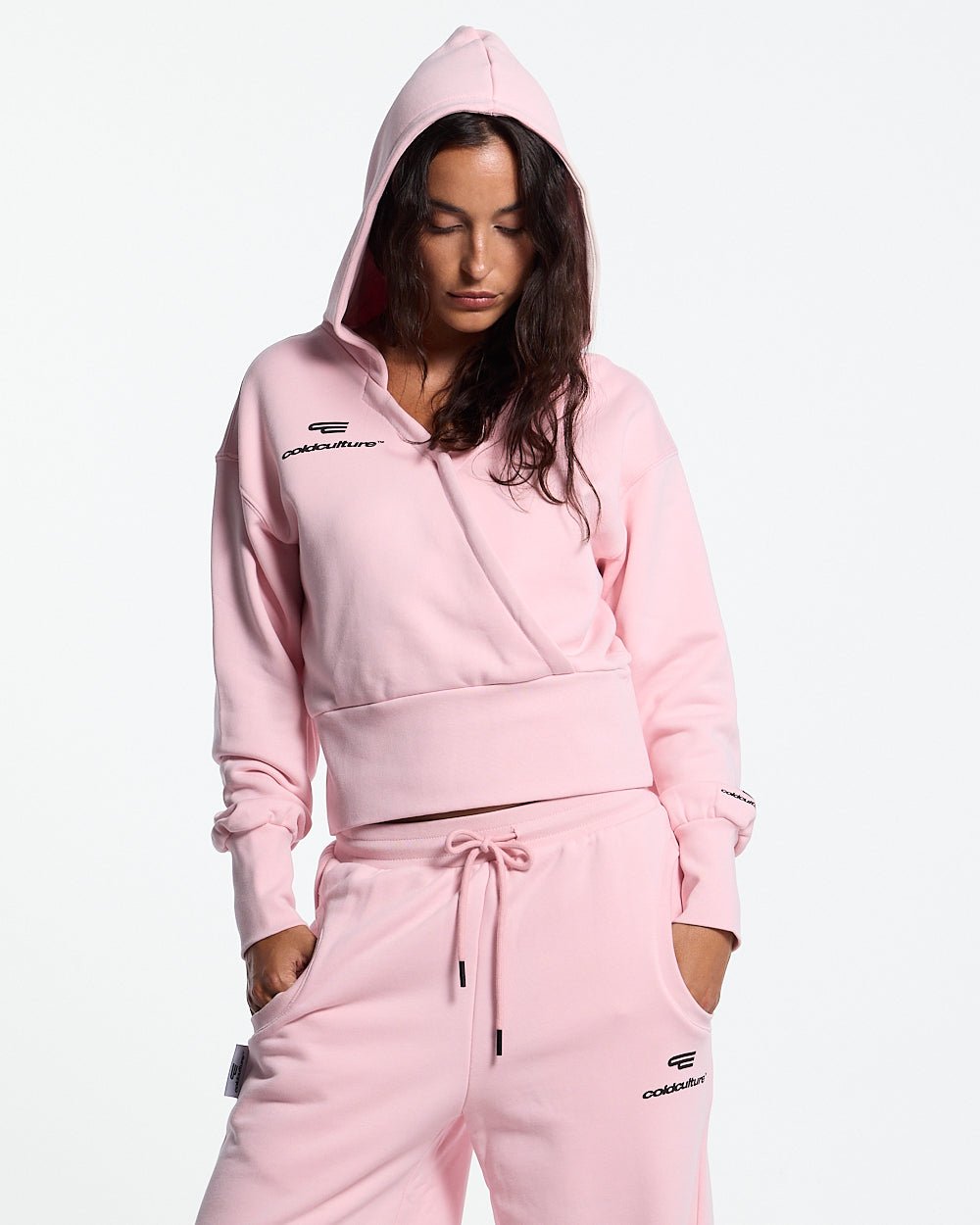 BALLET SWEATPANTS BABY PINK - Cold Culture
